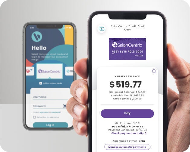 Comenity Salon Centric Credit Card