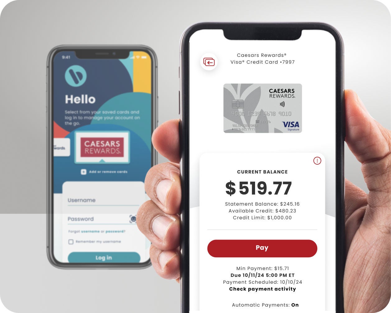 Caesars Rewards® Visa® Credit Card - Home